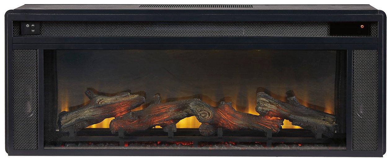 Kallari 84" TV Stand with Electric Fireplace - Vida Furniture (Laredo,TX)