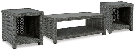 Elite Park Outdoor Occasional Table Set - Vida Furniture (Laredo,TX)