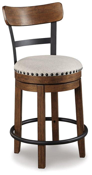 Valebeck Counter Height Bar Stool - Vida Furniture (Laredo,TX)