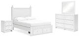 Mollviney Bedroom Set - Vida Furniture (Laredo,TX)
