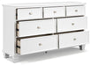 Fortman Dresser and Mirror - Vida Furniture (Laredo,TX)