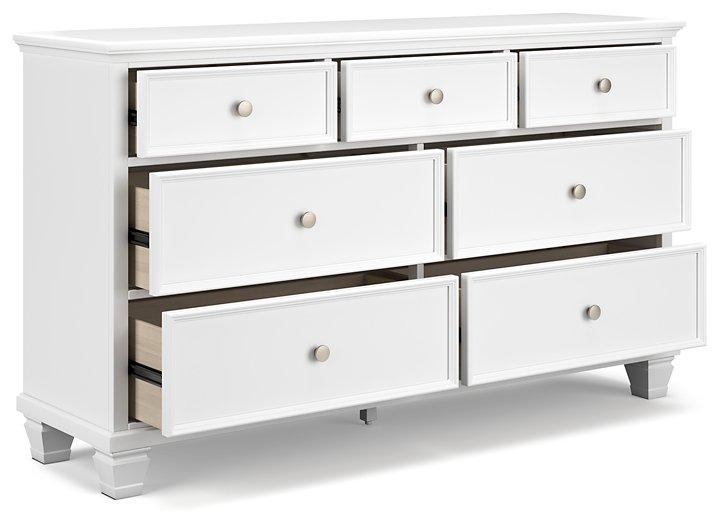 Fortman Dresser and Mirror - Vida Furniture (Laredo,TX)