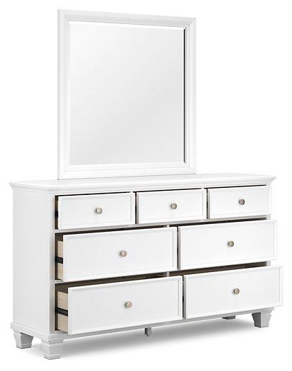 Fortman Dresser and Mirror - Vida Furniture (Laredo,TX)