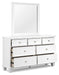 Fortman Dresser and Mirror - Vida Furniture (Laredo,TX)