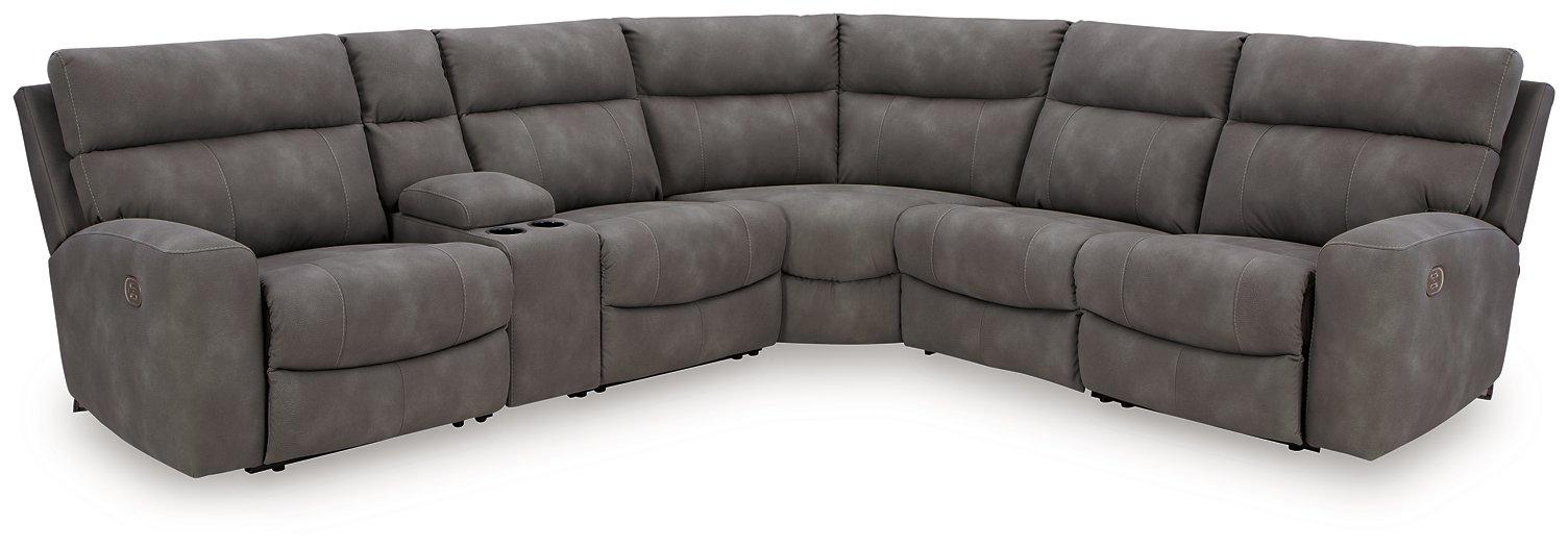 Next-Gen DuraPella Power Reclining Sectional - Vida Furniture (Laredo,TX)