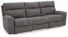 Next-Gen DuraPella Power Reclining Sectional Sofa - Vida Furniture (Laredo,TX)