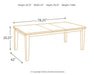 Haddigan Dining Set - Vida Furniture (Laredo,TX)