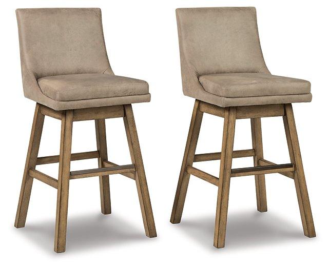 Tallenger Bar Stool Set - Vida Furniture (Laredo,TX)