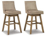 Tallenger Bar Stool Set - Vida Furniture (Laredo,TX)