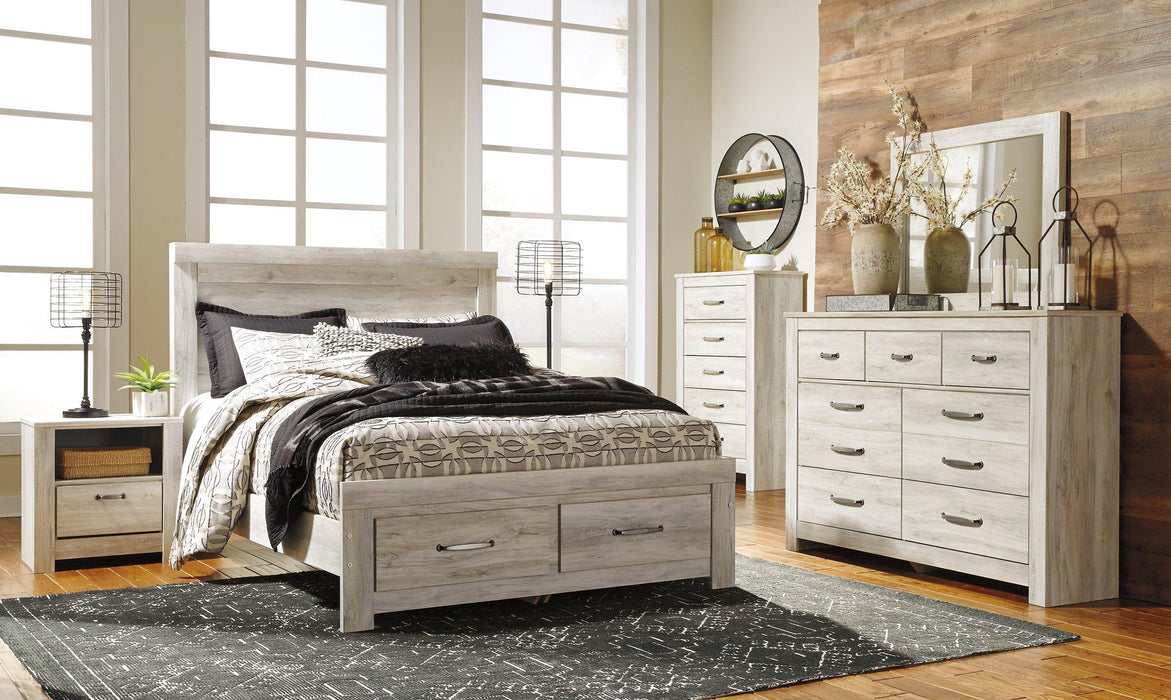 Bellaby Bed with 2 Storage Drawers - Vida Furniture (Laredo,TX)