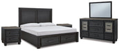 Foyland Bedroom Set - Vida Furniture (Laredo,TX)
