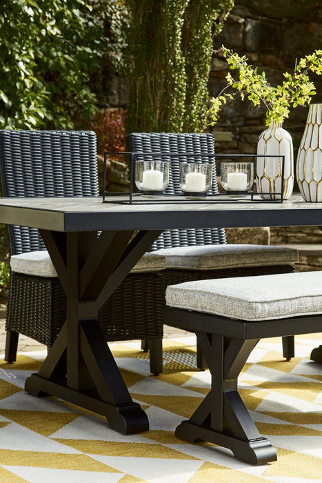 Beachcroft Outdoor Dining Table - Vida Furniture (Laredo,TX)