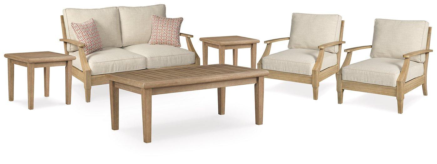 Clare View Outdoor Seating Set - Vida Furniture (Laredo,TX)