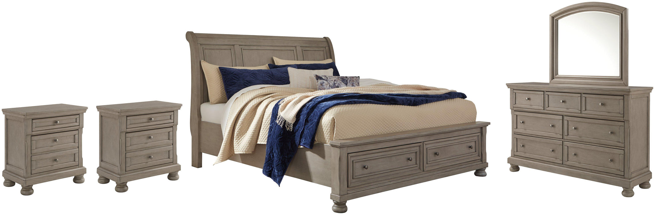 Lettner Bedroom Set - Vida Furniture (Laredo,TX)