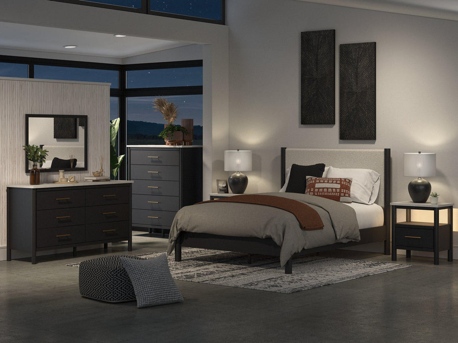 Cadmori Upholstered Bed - Vida Furniture (Laredo,TX)