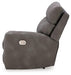 Next-Gen DuraPella Power Reclining Sectional Loveseat with Console - Vida Furniture (Laredo,TX)