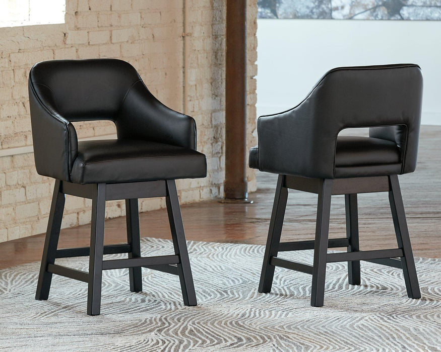 Tallenger Bar Stool Set - Vida Furniture (Laredo,TX)