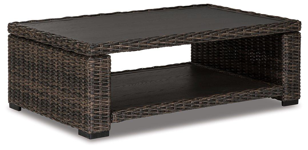 Grasson Lane Outdoor Occasional Table Set - Vida Furniture (Laredo,TX)
