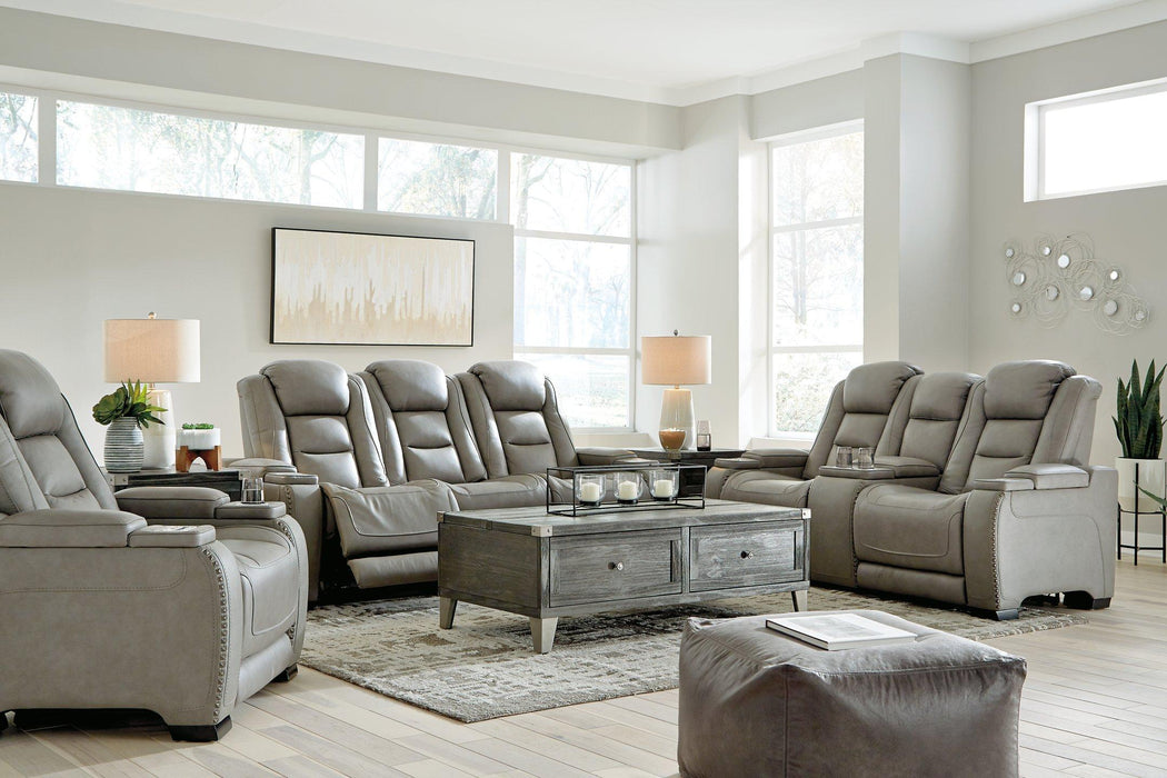 The Man-Den Living Room Set - Vida Furniture (Laredo,TX)
