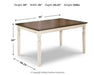 Whitesburg Dining Set - Vida Furniture (Laredo,TX)