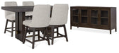 Burkhaus Dining Room Set - Vida Furniture (Laredo,TX)