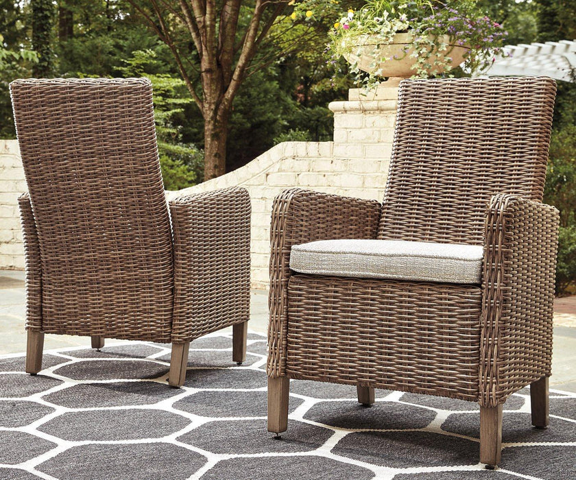 Beachcroft Outdoor Dining Set - Vida Furniture (Laredo,TX)