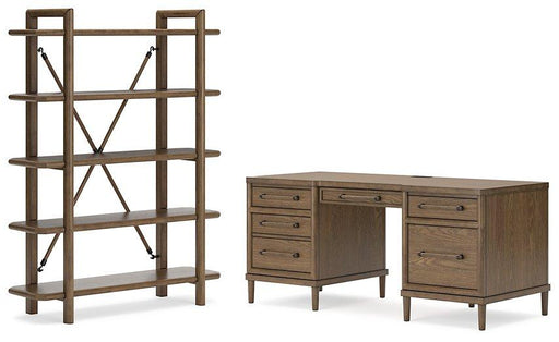 Roanhowe Home Office Set - Vida Furniture (Laredo,TX)