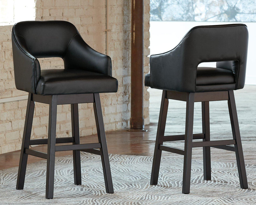 Tallenger Bar Stool Set - Vida Furniture (Laredo,TX)