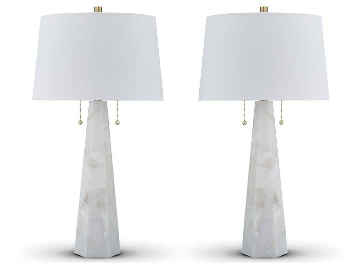 Laurellen Lamp Set - Vida Furniture (Laredo,TX)