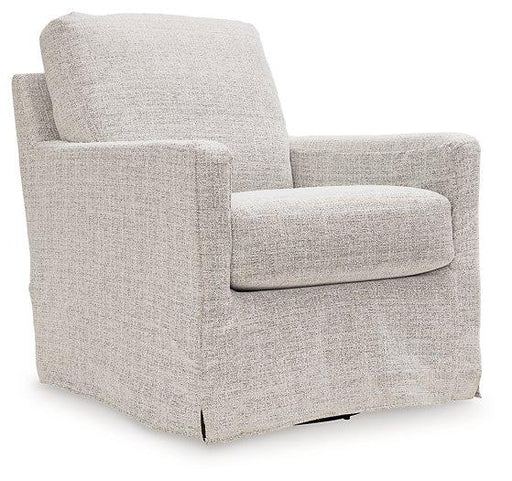 Nenana Next-Gen Nuvella Swivel Glider Accent Chair - Vida Furniture (Laredo,TX)