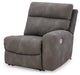 Next-Gen DuraPella Power Reclining Sectional Loveseat with Console - Vida Furniture (Laredo,TX)