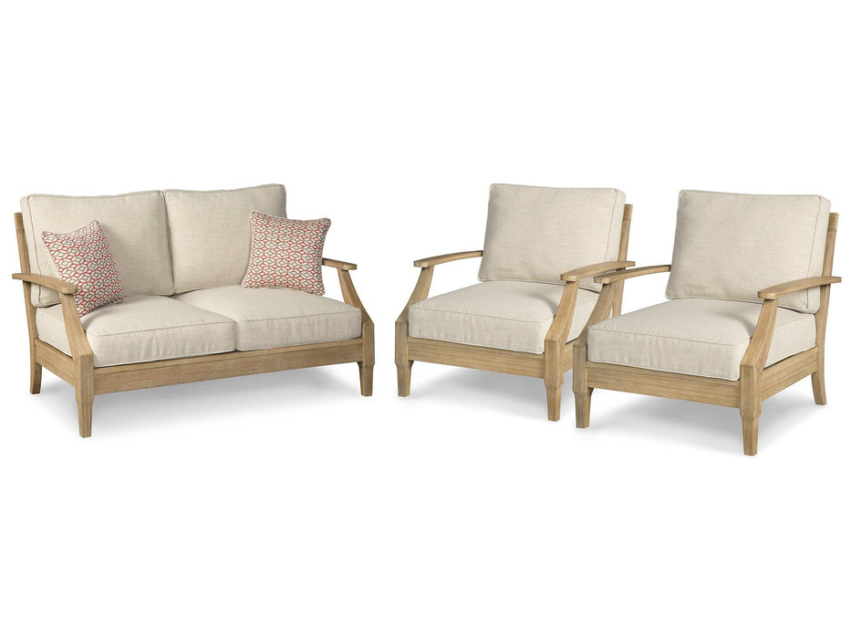 Clare View Outdoor Seating Set - Vida Furniture (Laredo,TX)