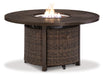 Paradise Trail Outdoor Sofa, Lounge Chairs and Fire Pit Table - Vida Furniture (Laredo,TX)