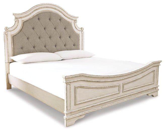 Realyn Upholstered Bed - Vida Furniture (Laredo,TX)