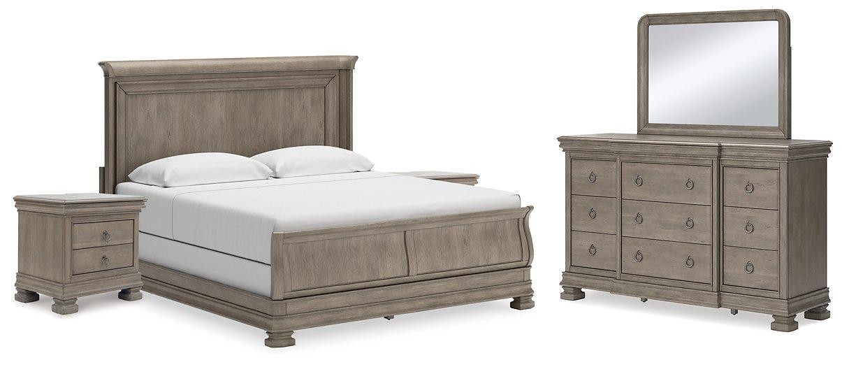 Lexorne Bedroom Set - Vida Furniture (Laredo,TX)