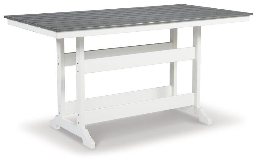 Transville Outdoor Dining Set - Vida Furniture (Laredo,TX)