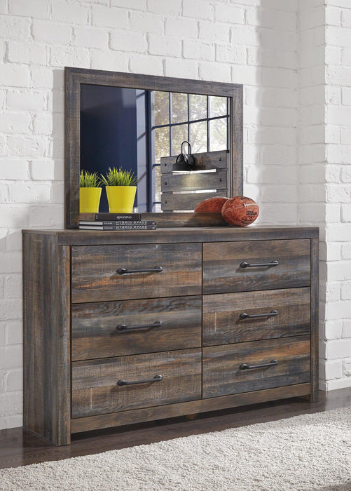 Drystan Dresser and Mirror - Vida Furniture (Laredo,TX)