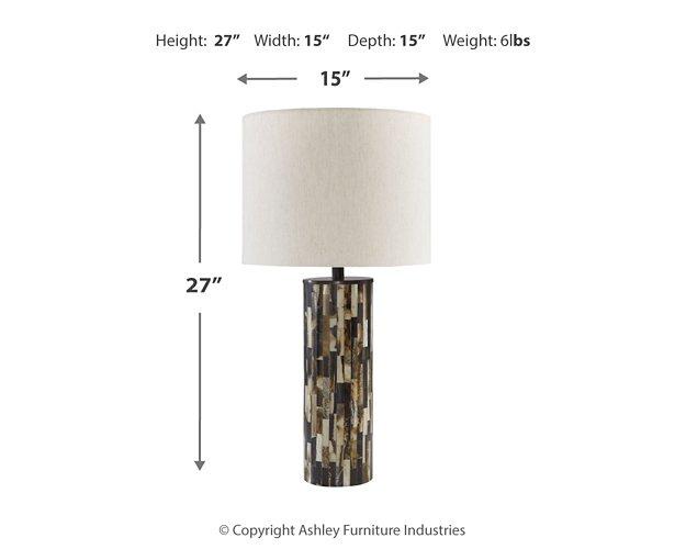 Ellford Lamp Set - Vida Furniture (Laredo,TX)