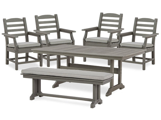Visola Outdoor Dining Set - Vida Furniture (Laredo,TX)