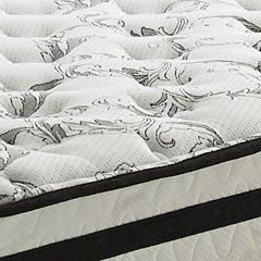 8 Inch Chime Innerspring Mattress Set - Vida Furniture (Laredo,TX)