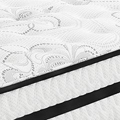 Chime 10 Inch Hybrid Mattress Package - Vida Furniture (Laredo,TX)