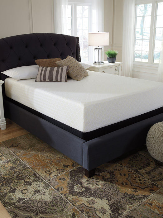 Chime 12 Inch Memory Foam Mattress in a Box - Vida Furniture (Laredo,TX)