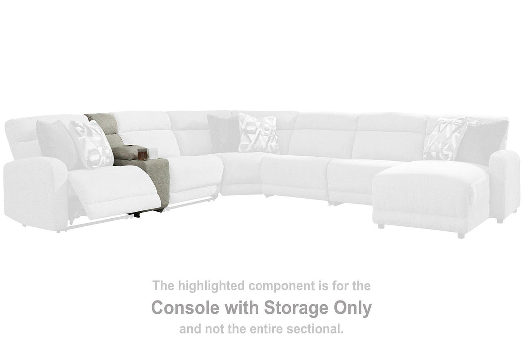 Colleyville Power Reclining Sectional with Chaise - Vida Furniture (Laredo,TX)