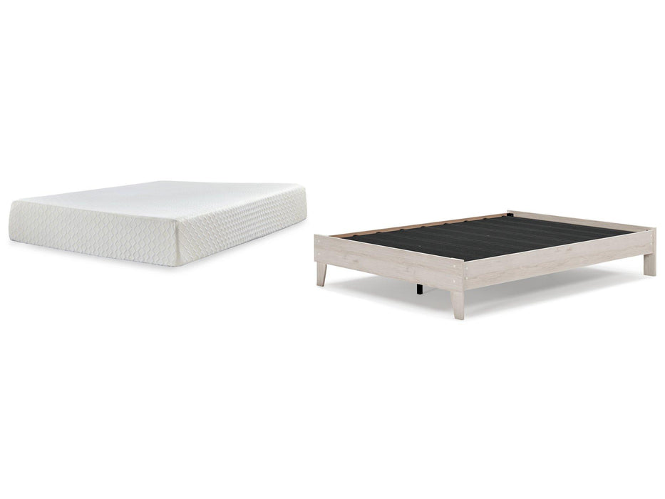 Socalle Bed and Mattress Set - Vida Furniture (Laredo,TX)