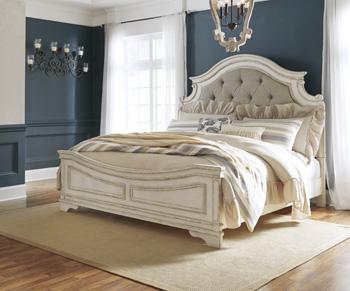 Realyn Upholstered Bed - Vida Furniture (Laredo,TX)