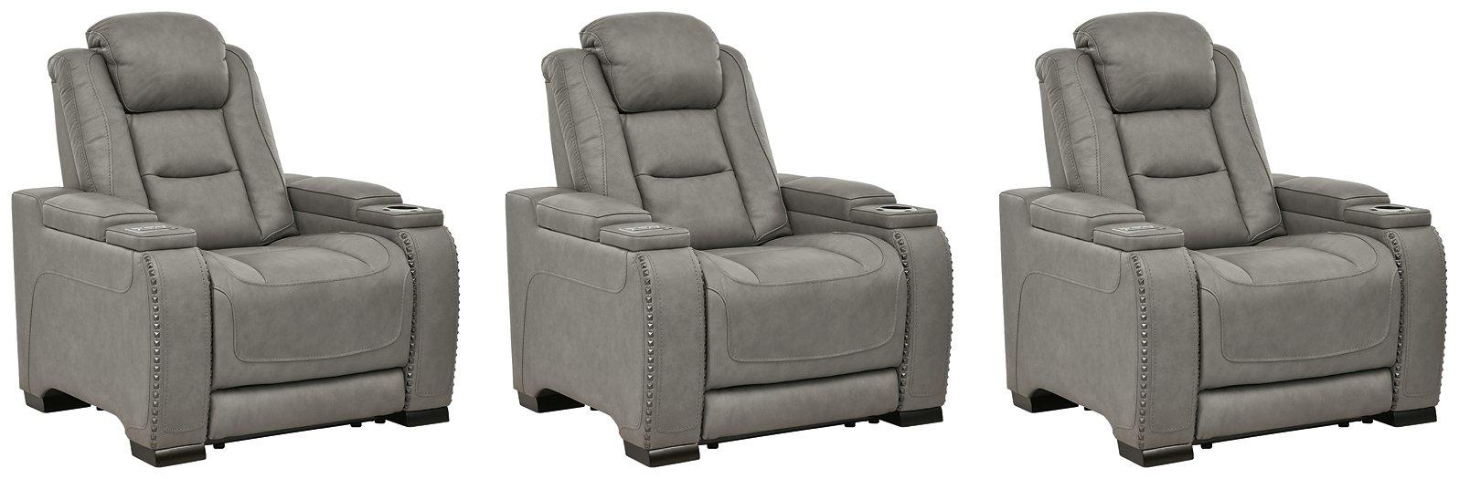 The Man-Den Living Room Set - Vida Furniture (Laredo,TX)