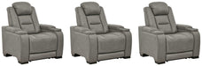The Man-Den Living Room Set - Vida Furniture (Laredo,TX)