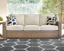 Beachcroft Beachcroft Nuvella Sofa with Coffee and End Table - Vida Furniture (Laredo,TX)
