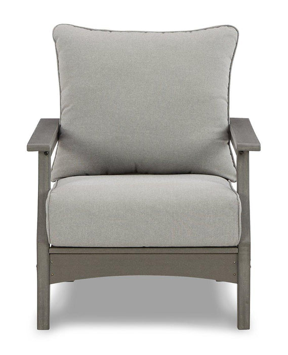 Visola Outdoor Sofa and Loveseat Set - Vida Furniture (Laredo,TX)