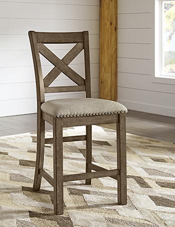 Moriville Counter Height Dining Set - Vida Furniture (Laredo,TX)